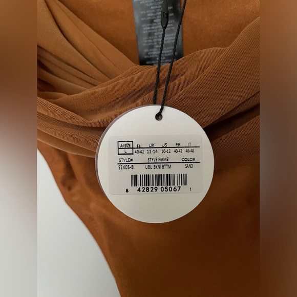 NWT ANDREA IYAMAH Ubu Bikini Set in Sand - Large - Picture 15 of 17